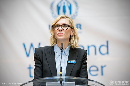 Join Cate Blanchett and help keep families warm all winter.