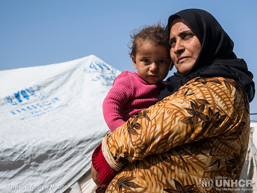 Help families that were forced to flee.